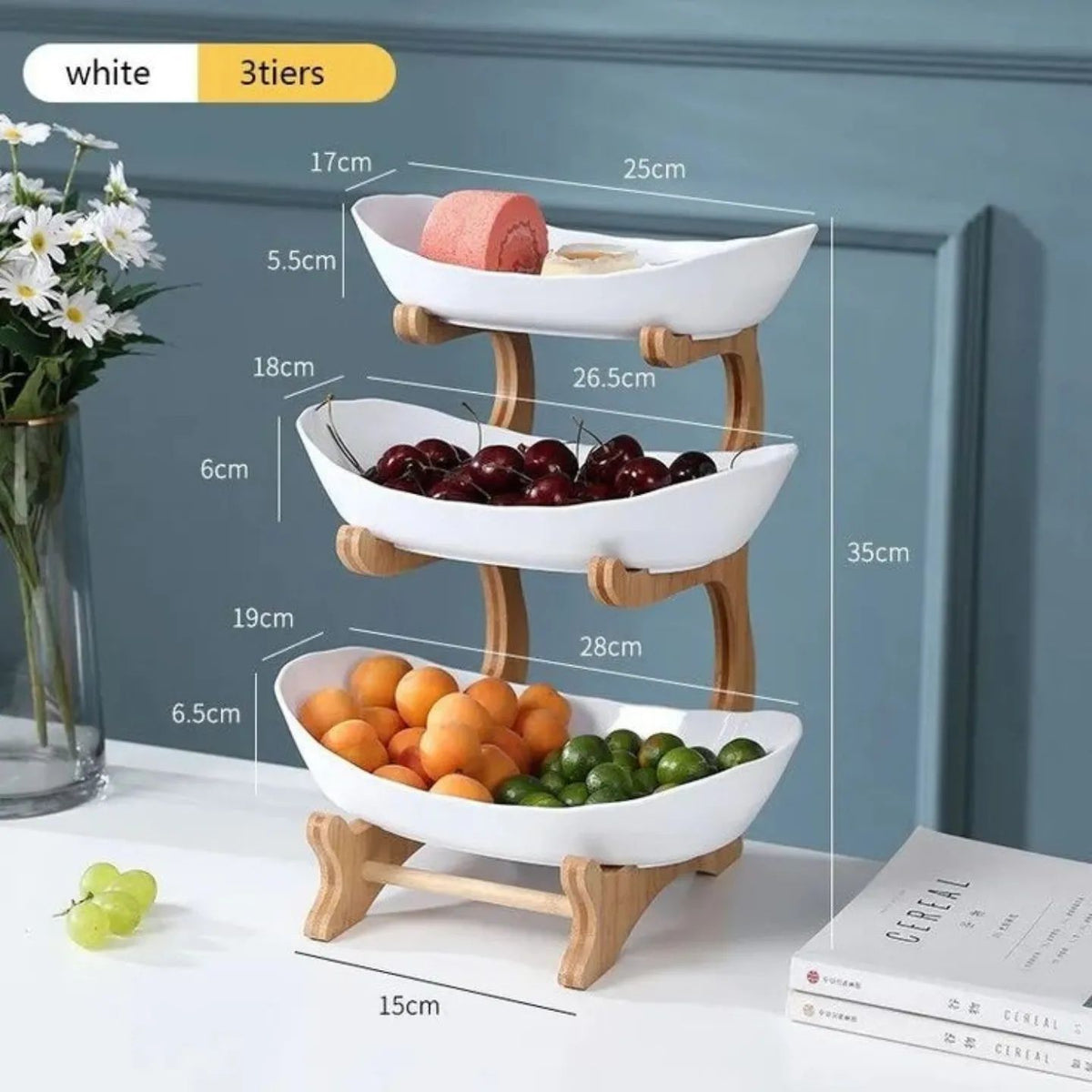 3 Tier Creative Fruit Platter