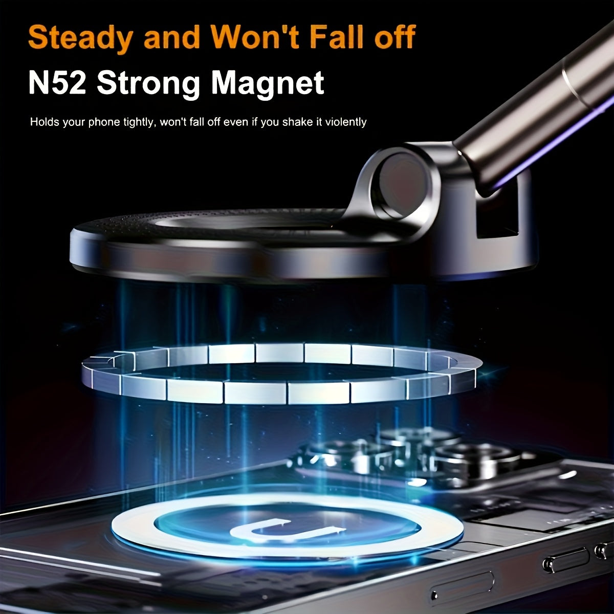 360° Rotating Magnetic Phone Holder