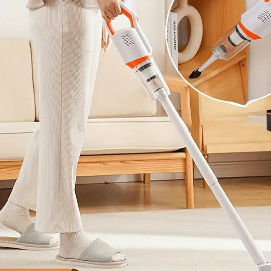 Cordless Stick Vacuum Cleaner – 10KPA Powerful Suction, 30-Min Runtime for Carpet & Hard Floors