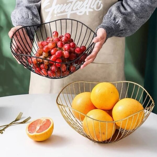 Wrought Iron Creative Fruit Basket