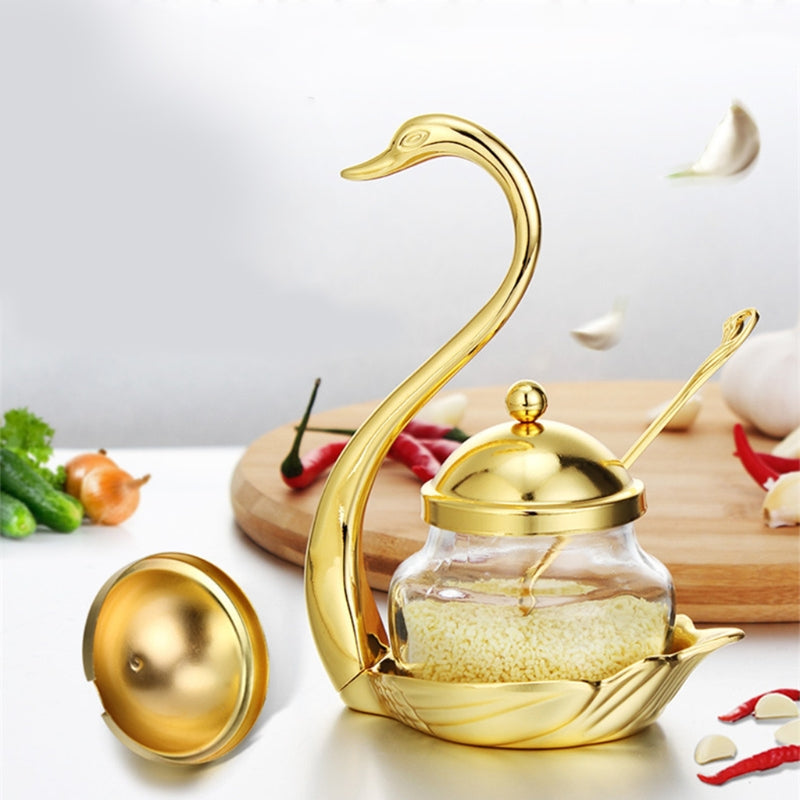 Swan Shaped Sugar Pot