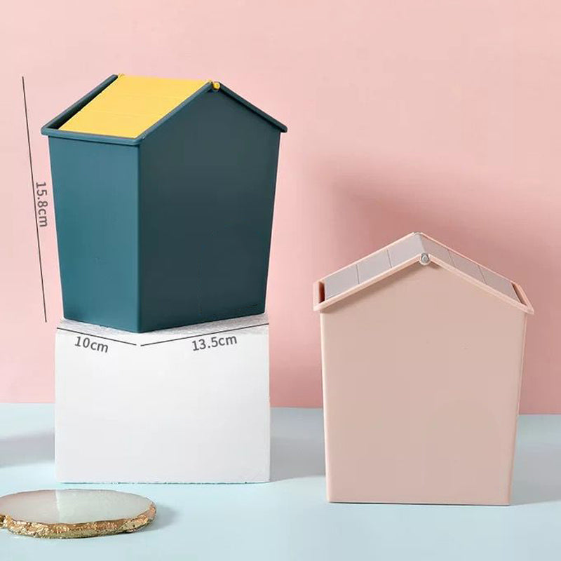 Mini Home Shaped Dustbin