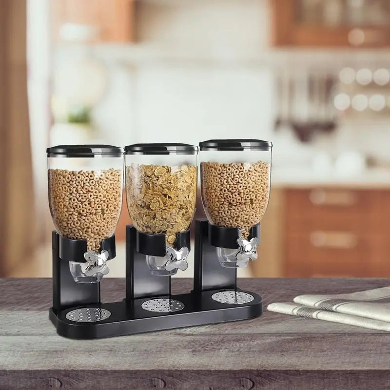 3 Partition Food Storage Dispenser