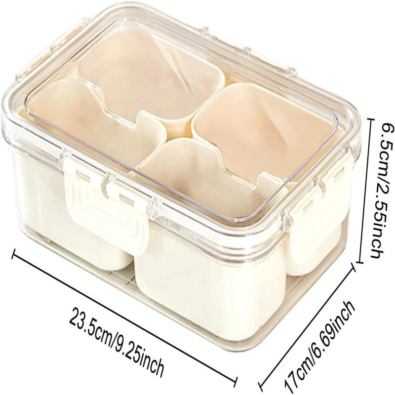 Air-Tight Snackle Box With Handle