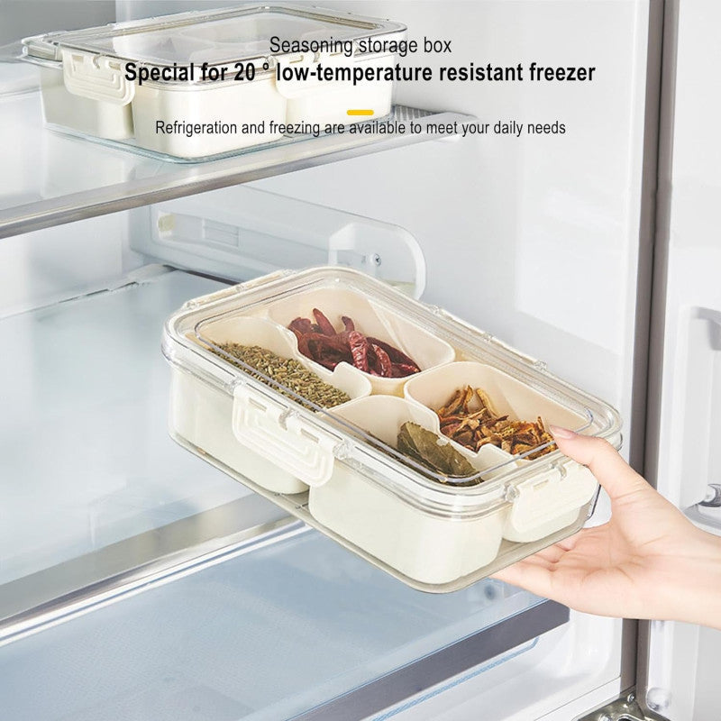 Air-Tight Snackle Box With Handle