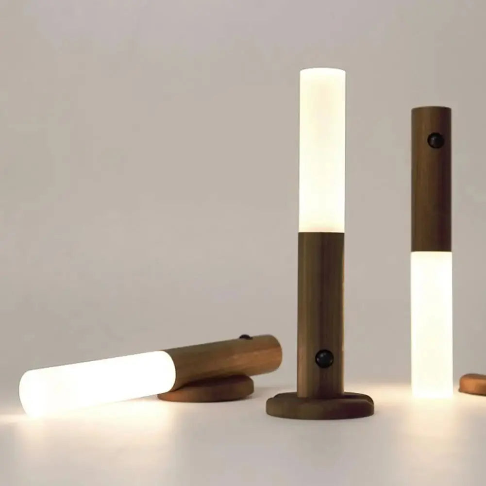 Rechargeable Wood LED Light