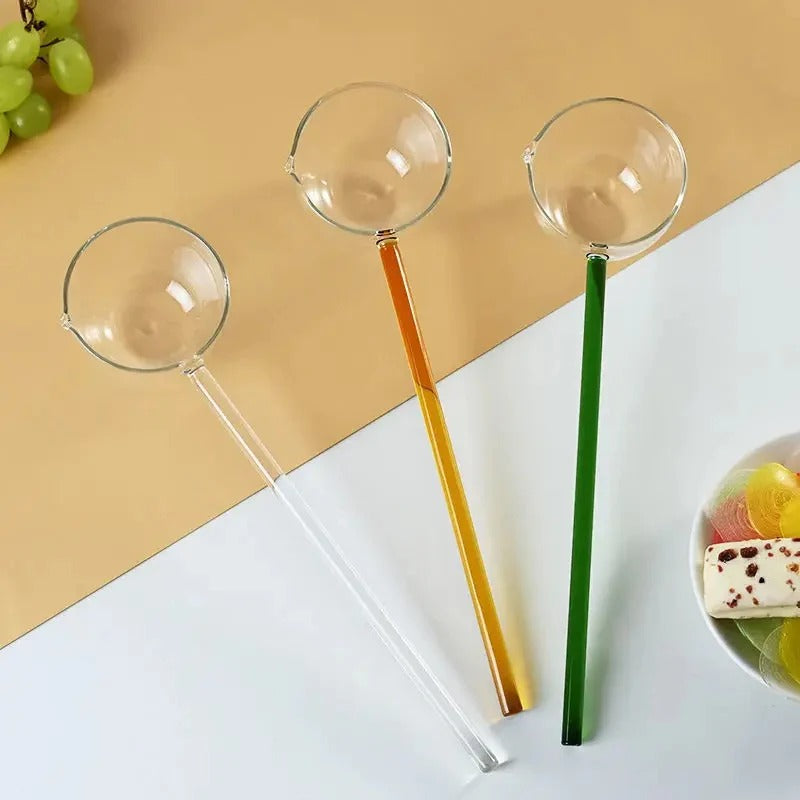 High Borosilicate Glass Elegant Spoon