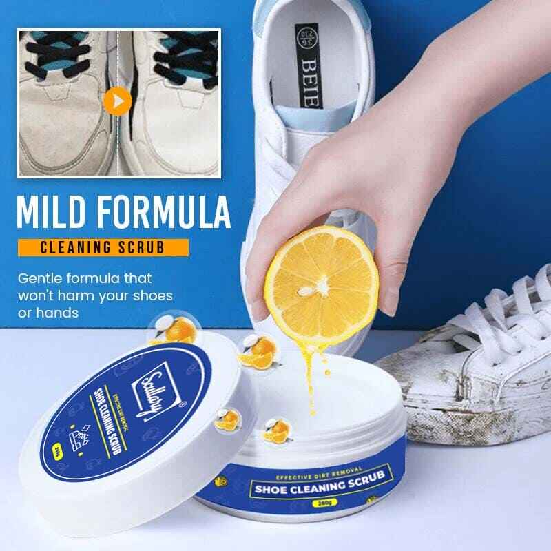 Shoe Whitening Cleaning Scrub [Free Shipping]
