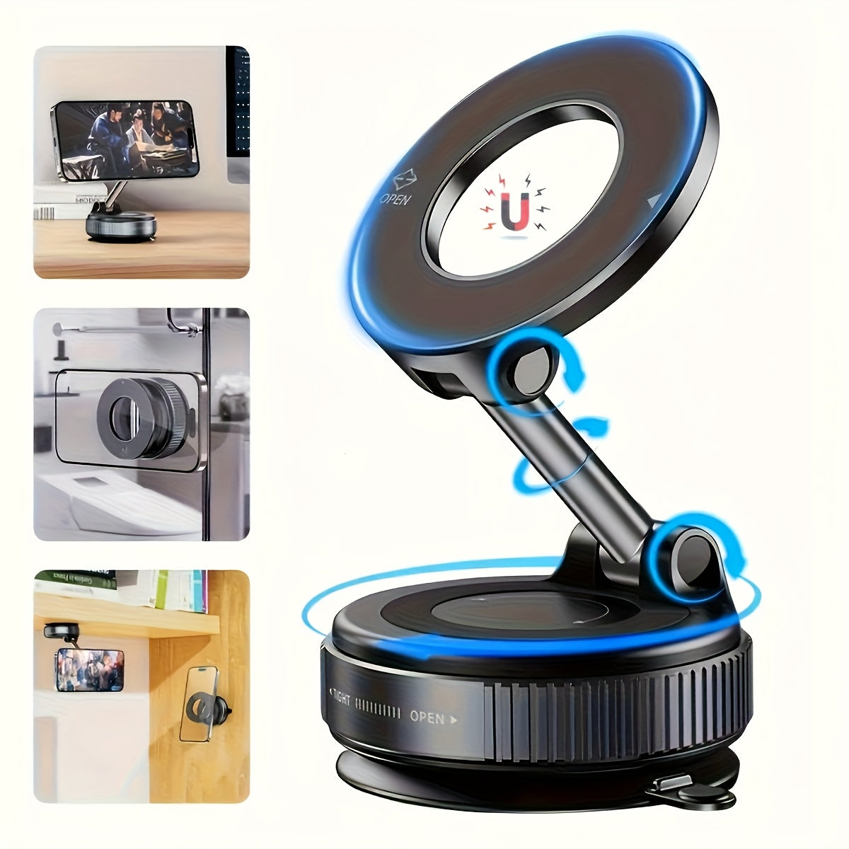 360° Rotating Magnetic Phone Holder