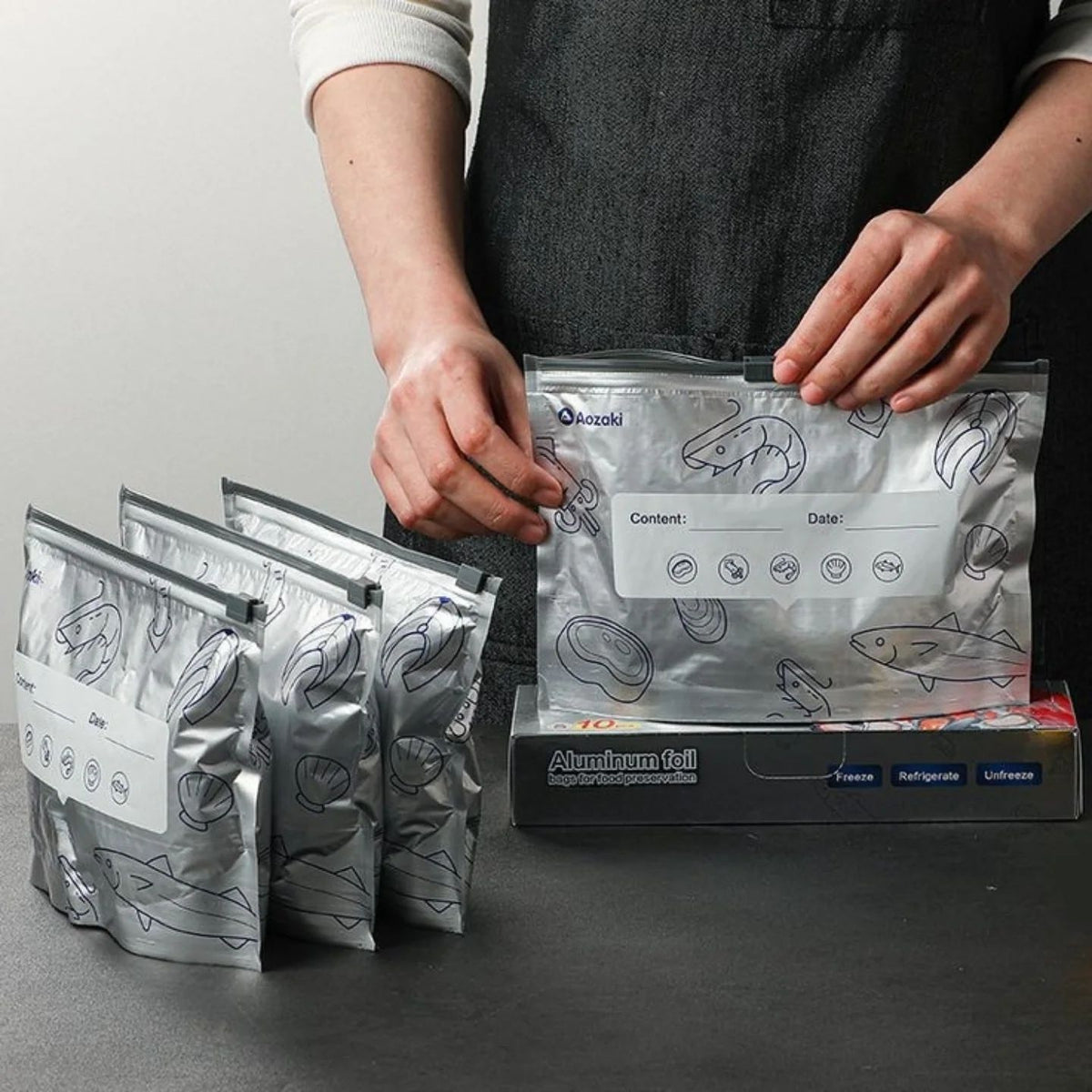 Aluminium Foil Sealed Preservation Bags