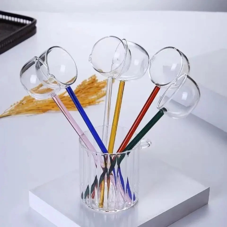 High Borosilicate Glass Elegant Spoon
