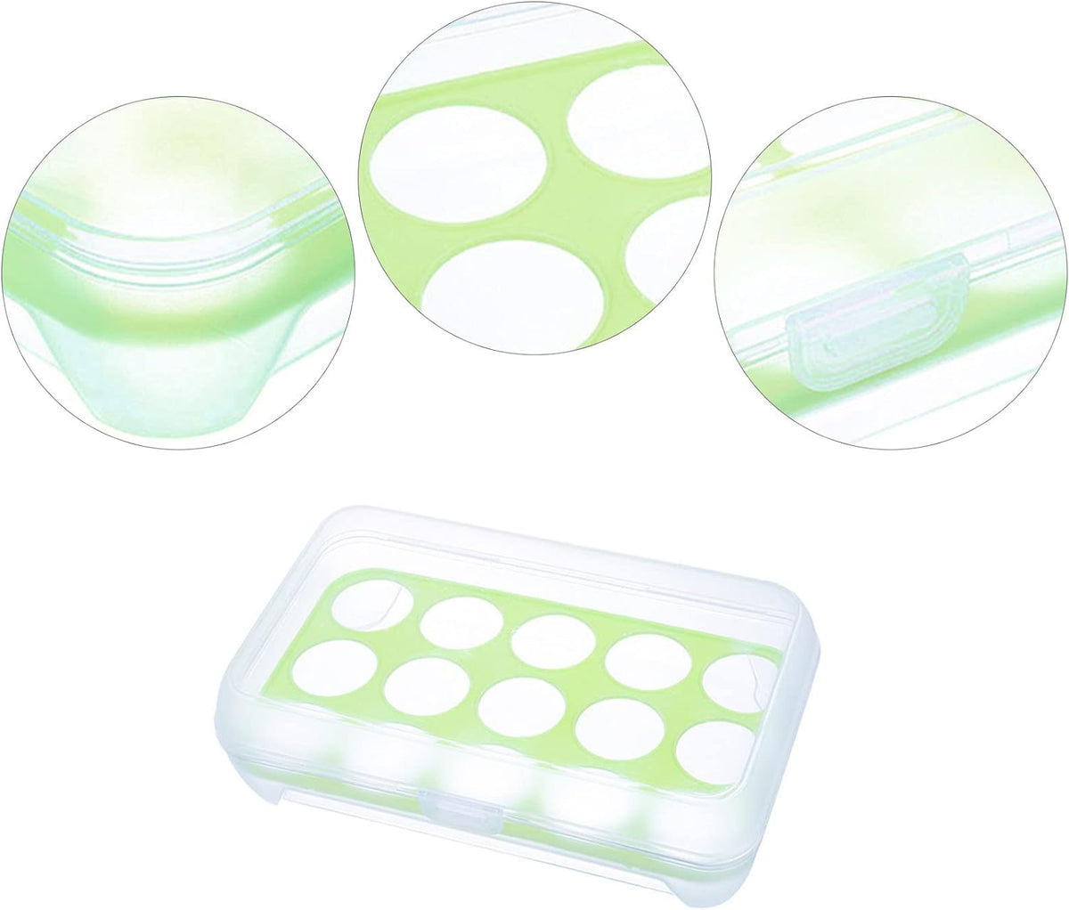 2 in 1 Egg Tray Storage Box