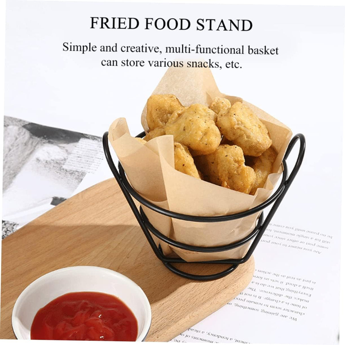 Fries Stainer Cone Bucket