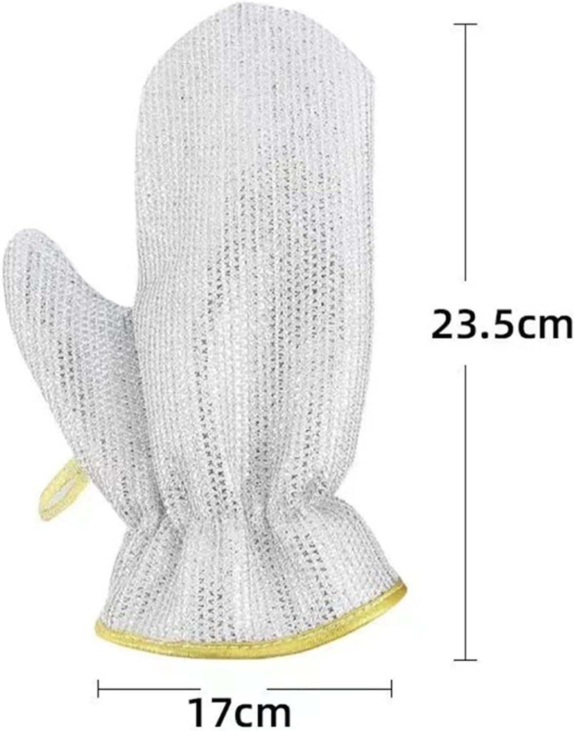 Bamboo Fiber Dish-Washing Gloves