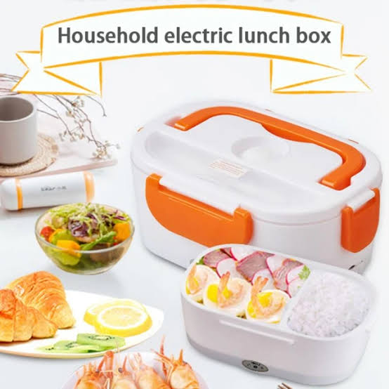 Electric Heated Lunch Box – Portable Self-Heating Food Container for Office & Travel