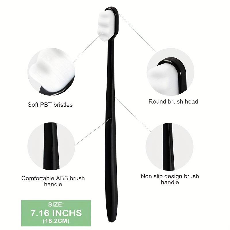 Extra Soft Toothbrush for Sensitive Gums (Pack of 3)
