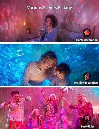 Galaxy Projector Lights With Bluetooth Speaker