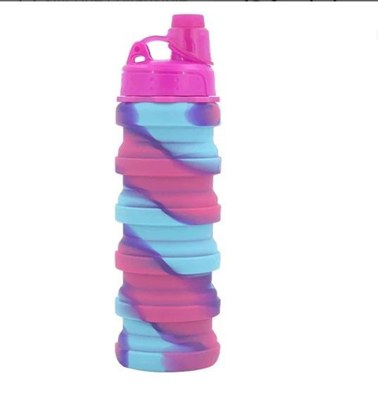 Foldable Silicone Water Bottle – Lightweight, Leak-Proof & Portable Travel Bottle