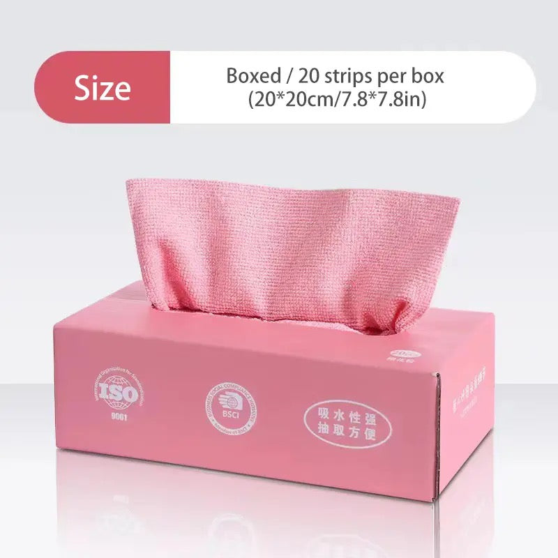 20 Pcs Reusable Wipes