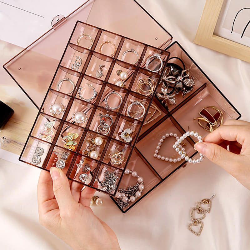 2 Layer Acrylic Jewelry Box