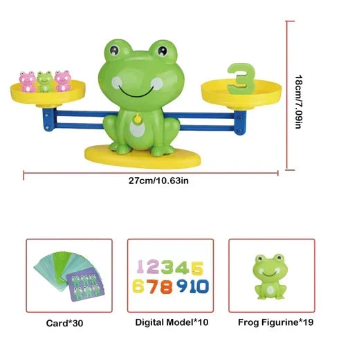 Libra Frog Balance Counting Educational Toy