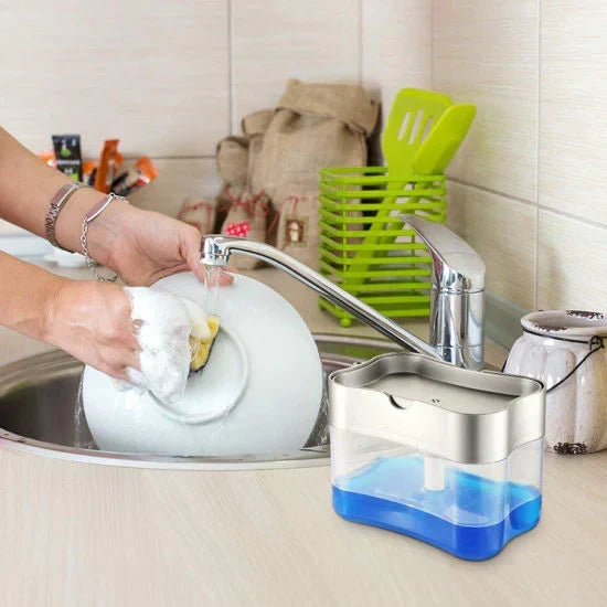 Soap Dispenser 2 in 1