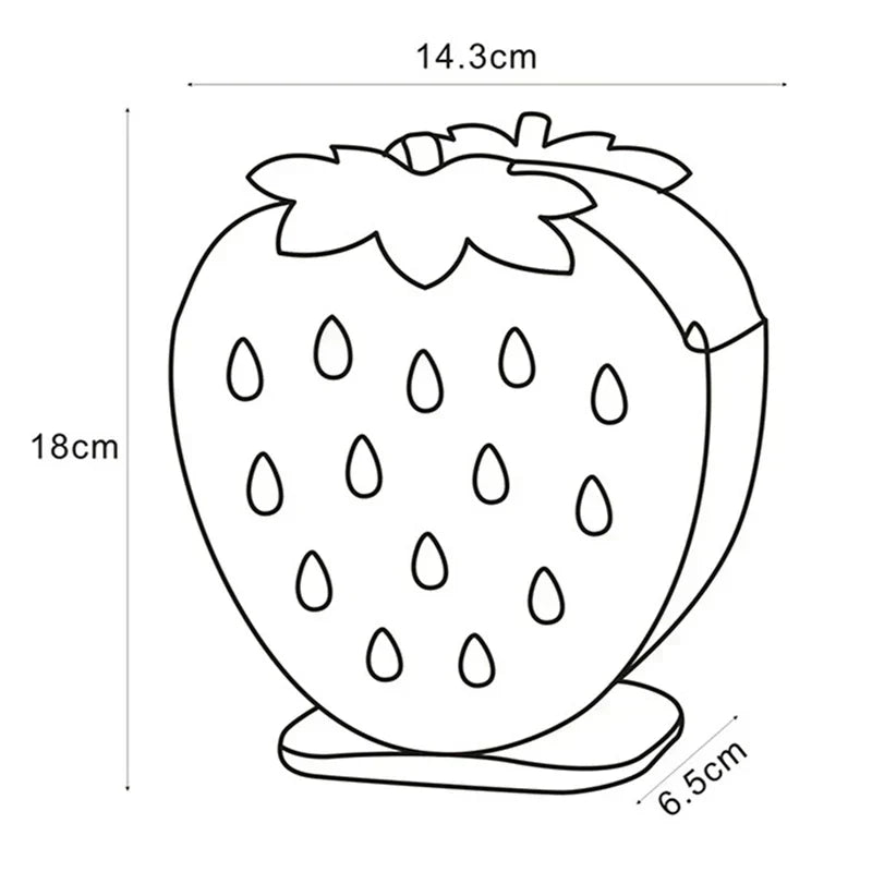 Strawberry Shape Multi Purpose Holder