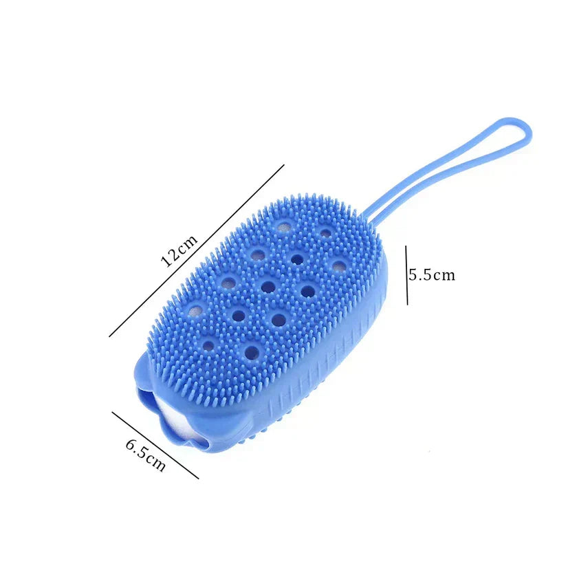 Silicone Scrubbing Bath Brush