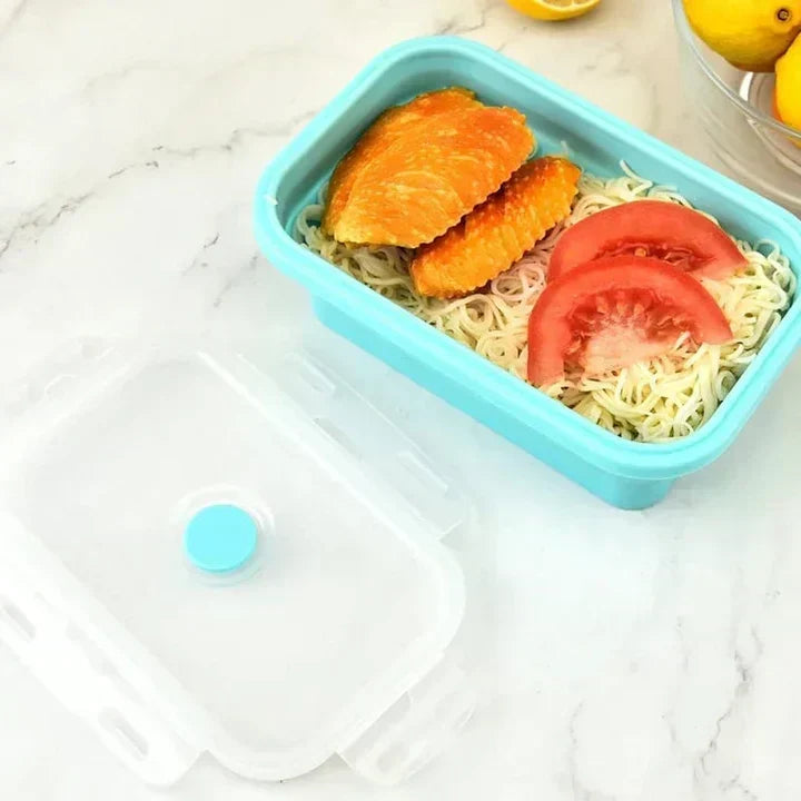 4Pcs Silicone Lunch Box