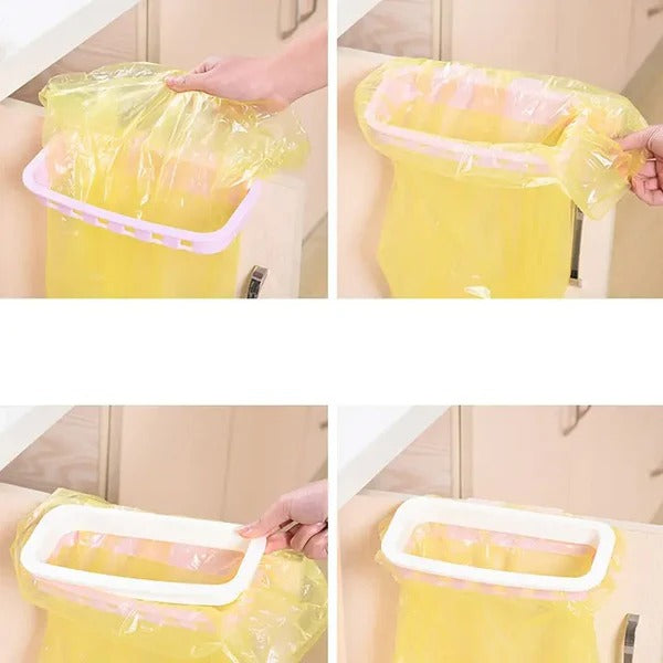 Cabinet Door Hanging Trash Holder Dustbin