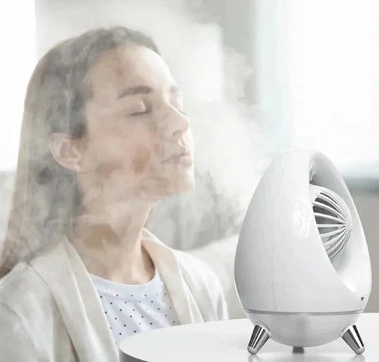 Mini Portable Humidification Fan (Oval)
