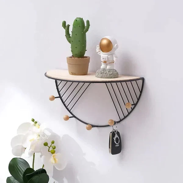 Metal Wall Mounted Storage Shelf - D