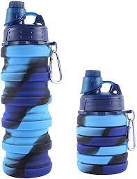 Foldable Silicone Water Bottle – Lightweight, Leak-Proof & Portable Travel Bottle