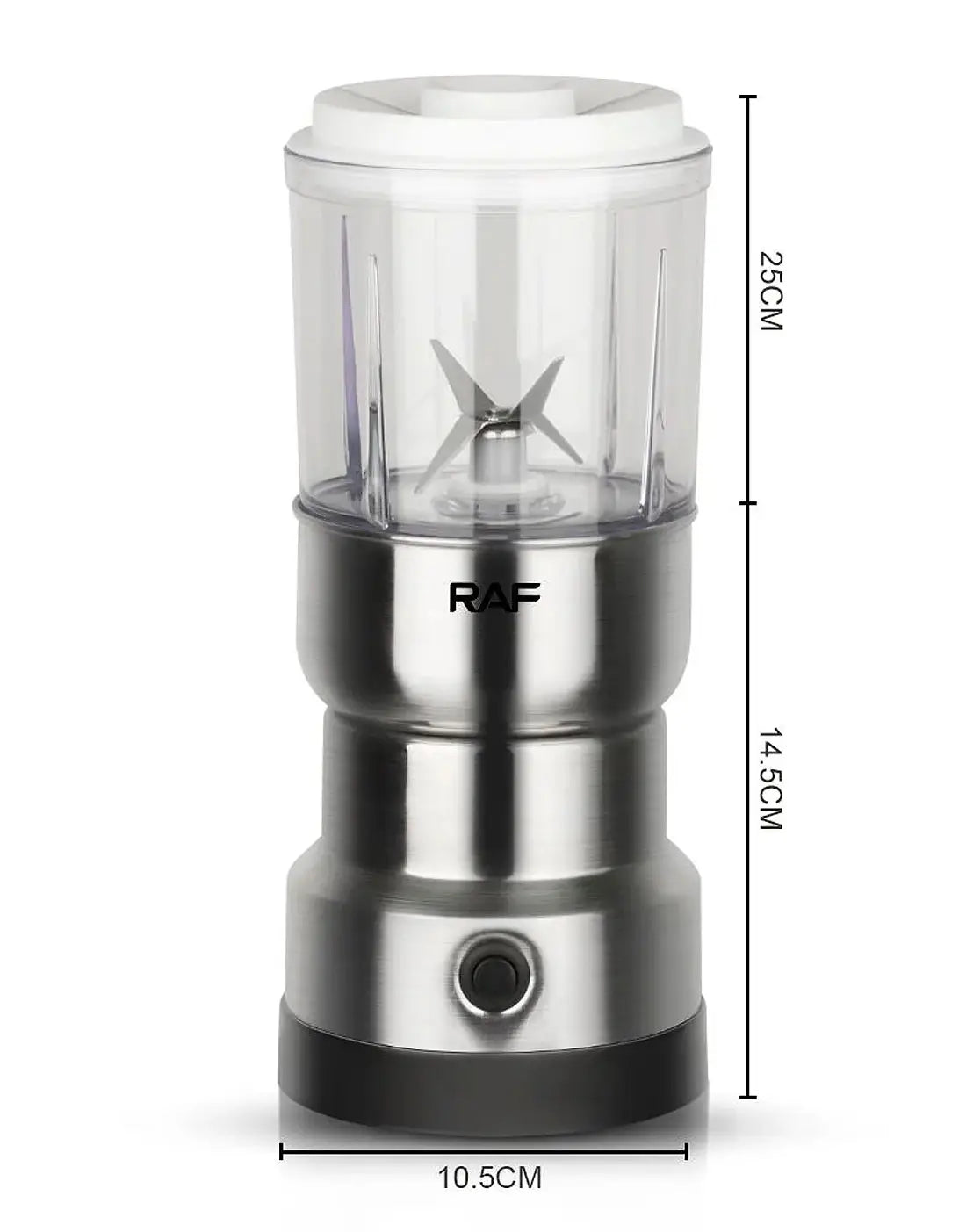 2-in-1 Electric Blender & Coffee Grinder – 300W Stainless Steel Juicer