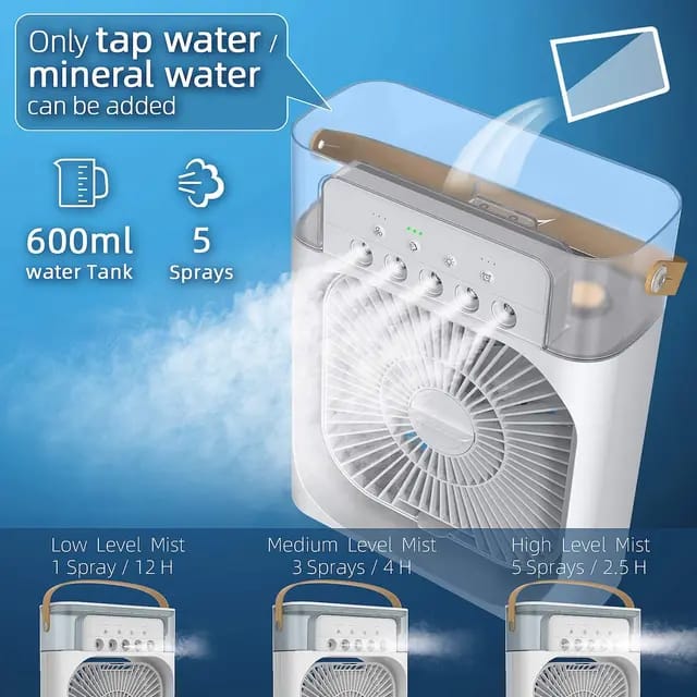 Spray Humidifier Water Cooling Fan
