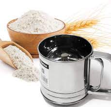 Stainless Steel Flour Sifter & Filter Cup – Fine Mesh Kitchen Strainer