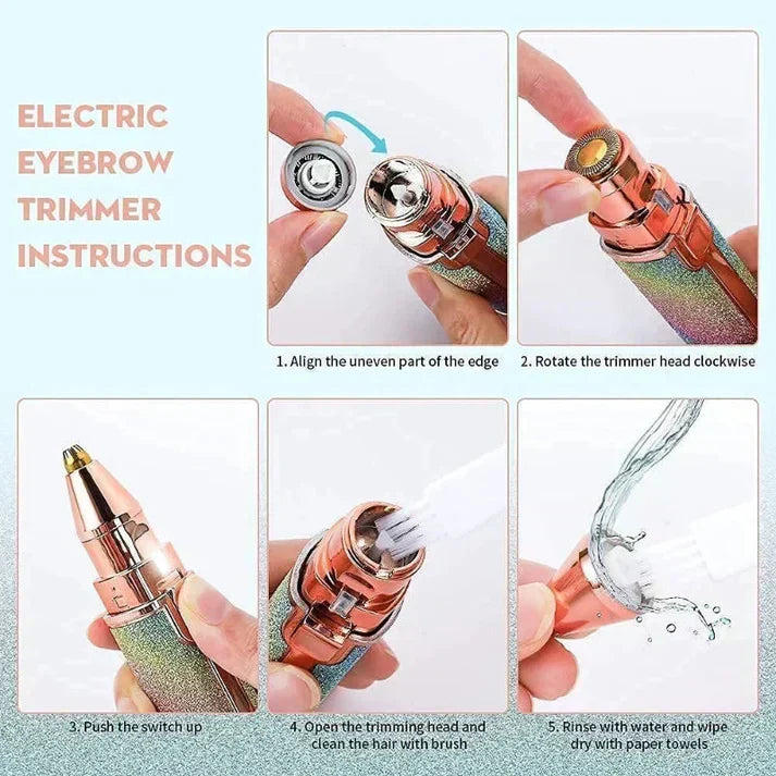 2 In 1 Eyebrow Hair Remover
