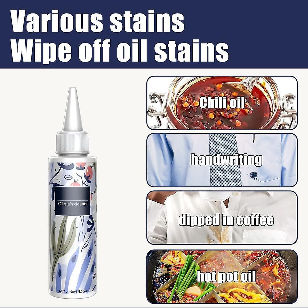 Oil stain remover