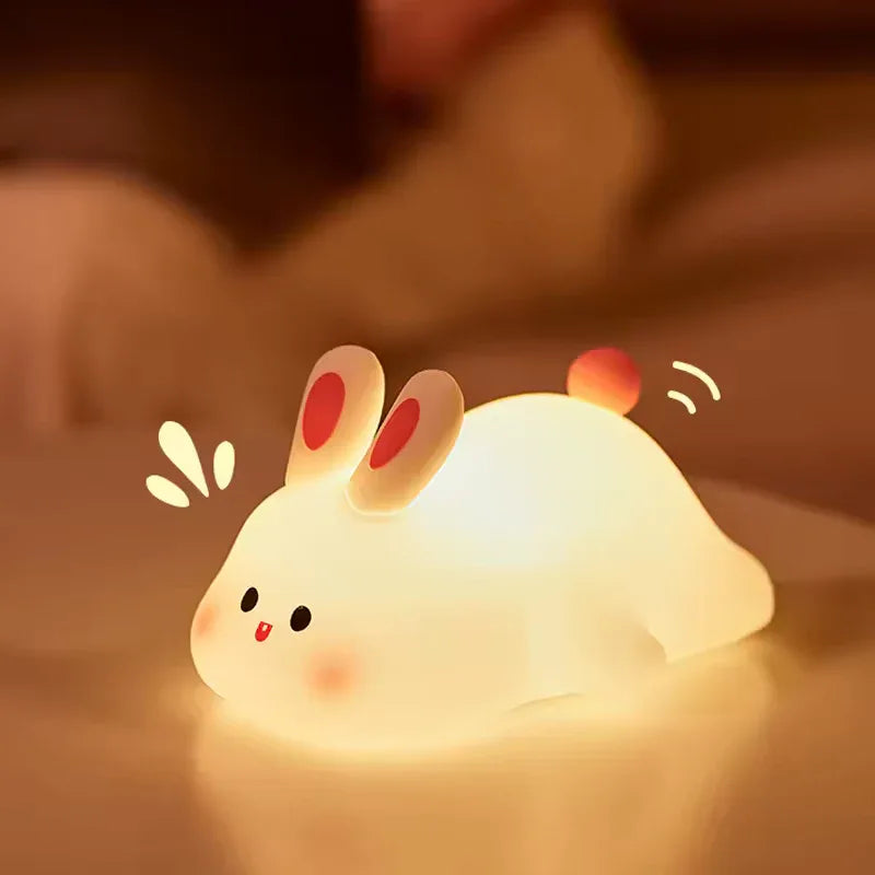 Rabbit Character Silicone Lamp